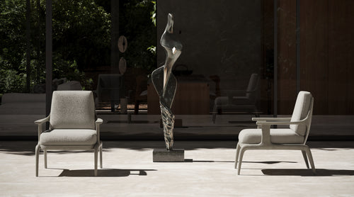 Thara-ash HIGH-BACK ARMCHAIR