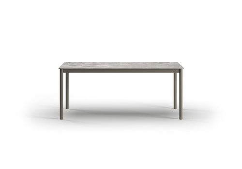 LORVAIN-silver DINING TABLE FOR 6