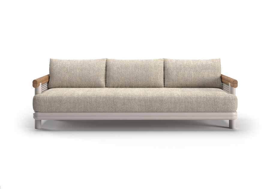ALVO-bisque 3 SEATER SOFA