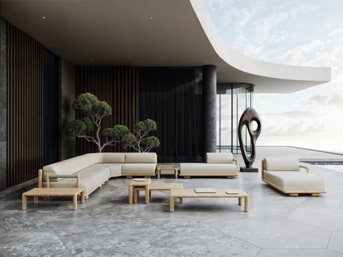 Caleo-natural L Size Coffee Table