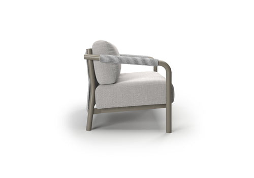 LORVAIN-silver 2 SEATER SOFA