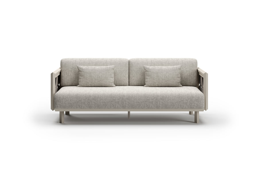 ÉCLAT-bisque 2 SEATER SOFA