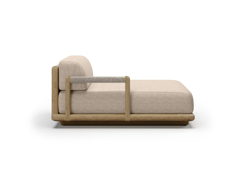 Caleo-natural Left Daybed