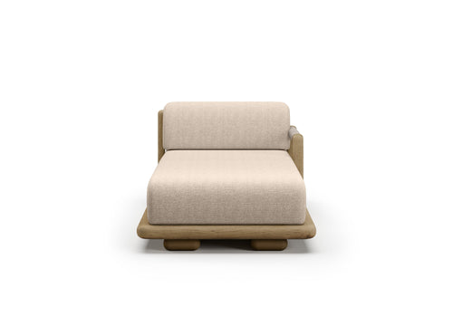 Caleo-natural Right Daybed