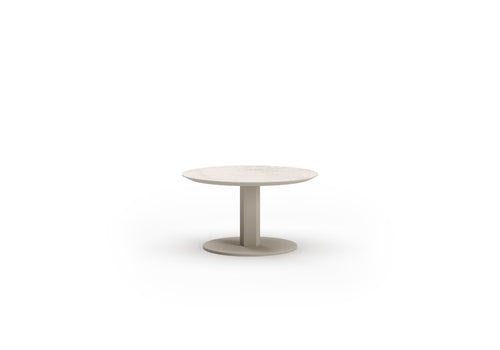 Éclat-bisque Round Coffee Table