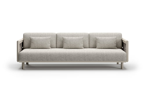 Éclat-bisque 3 Seater Lounge Set