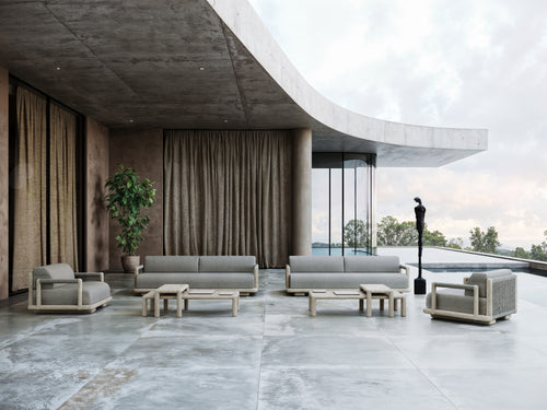 Caleo-ash 2-Seater Lounge Set