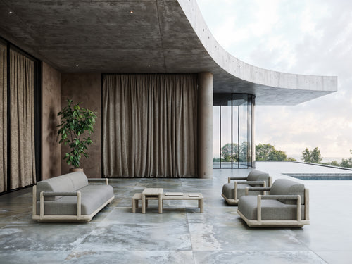 Caleo-ash 2-Seater Lounge Set