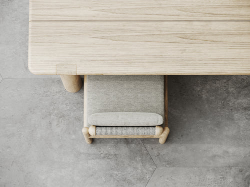 Caleo-natural Dining Set