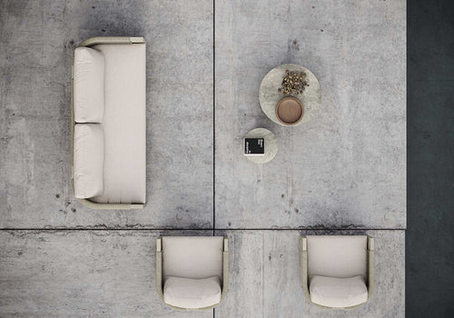 RALPH-ash 2 SEATER SOFA