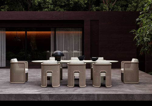 MIURA-bisque DINING CHAIR