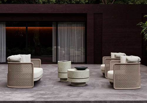 MIURA-bisque ARMCHAIR