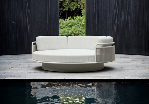 LINK-bisque MEDITATION BED