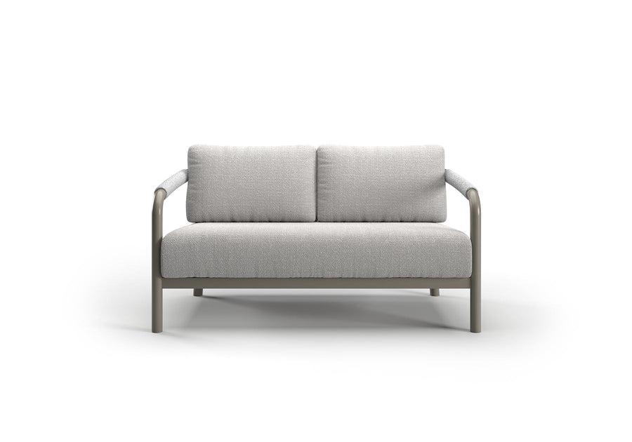 LORVAIN-silver 2 SEATER SOFA
