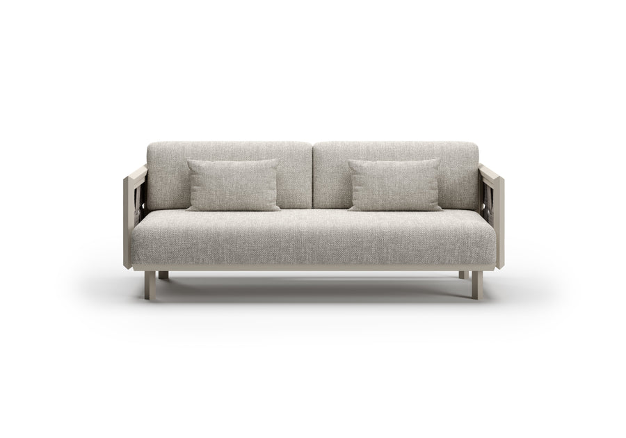 ÉCLAT-bisque 2 SEATER SOFA