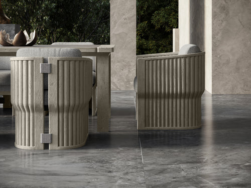 ELYTHIA-ash DINING TABLE FOR 6