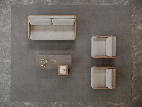 ALVO-bisque CENTER COFFEE TABLE