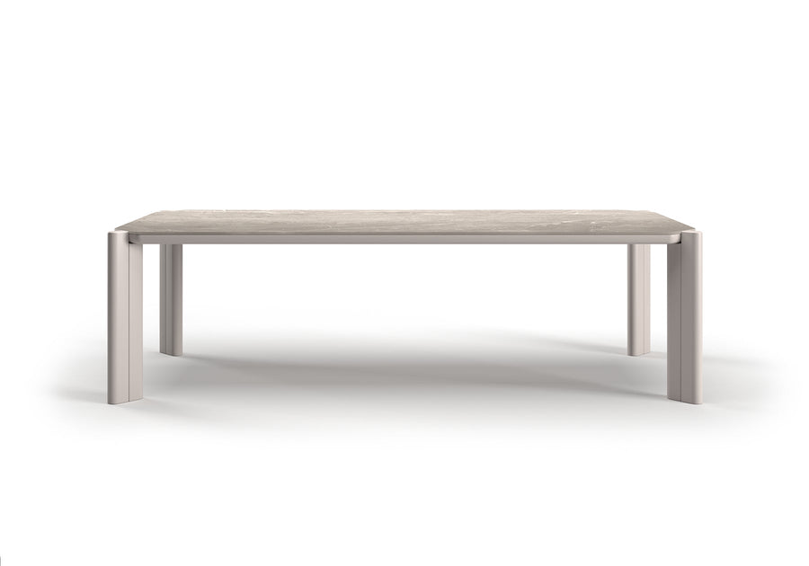 ALVO-bisque DINING TABLE FOR 8