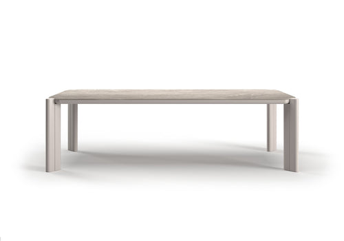 ALVO-bisque DINING TABLE FOR 8