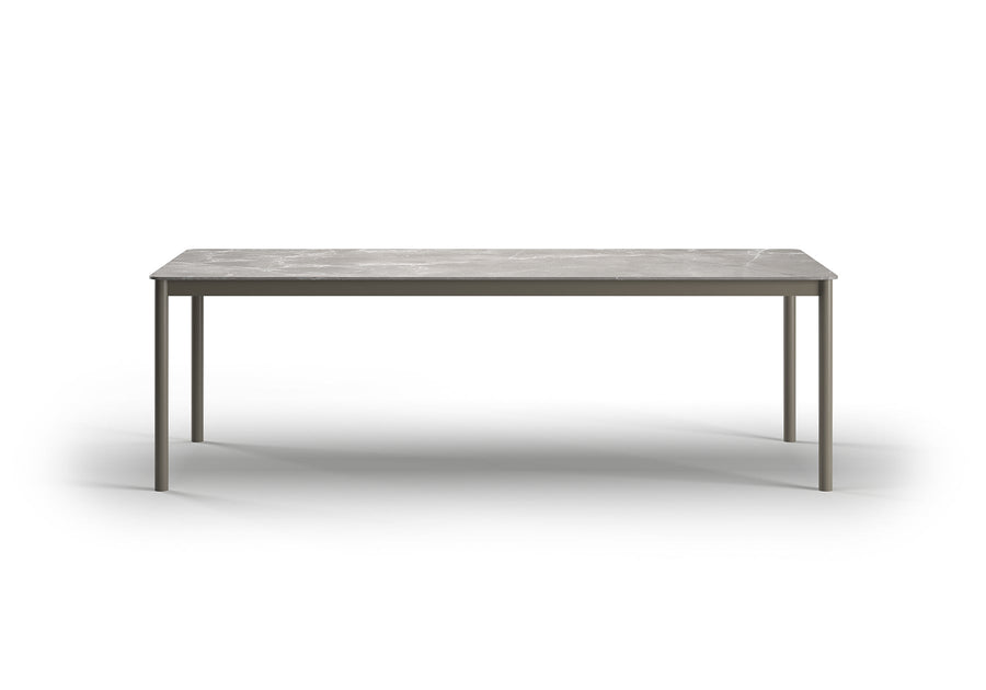 LORVAIN-silver DINING TABLE FOR 8