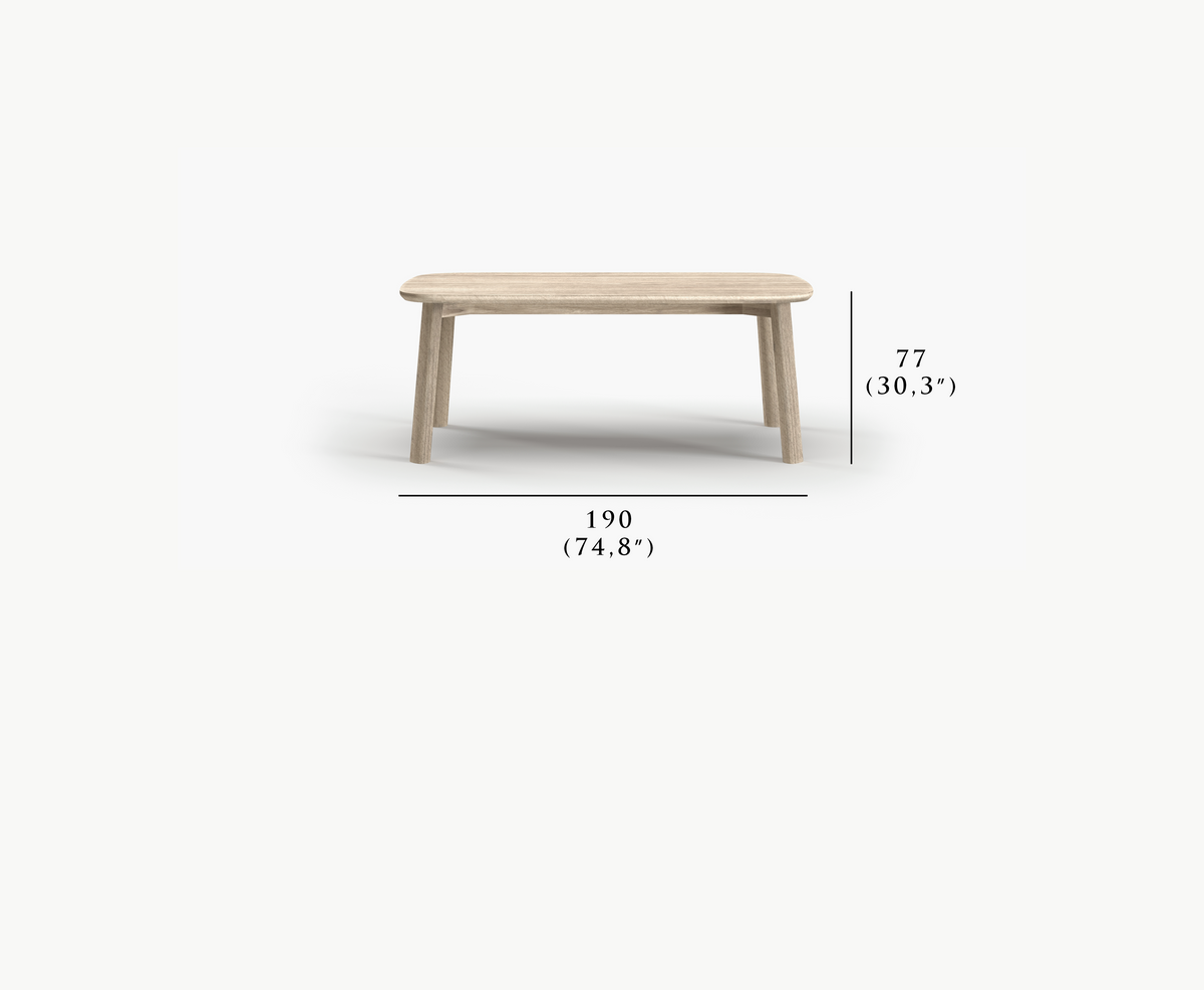 LYORA-lume DINING TABLE FOR 6