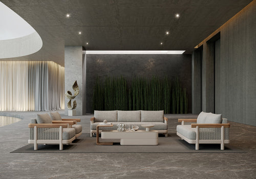ALVO-bisque LOUNGE SET