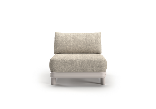 ALVO-bisque 1 SEATER  CENTRAL MODULE
