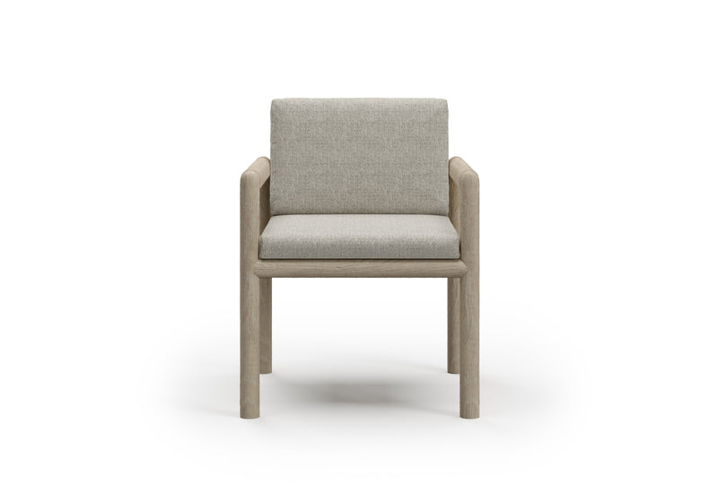 Caleo-ash Dining Chair with Armrest