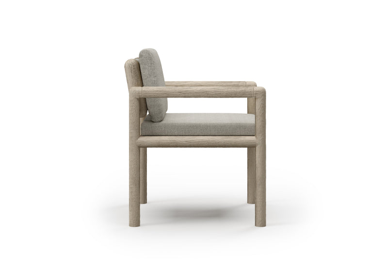 Caleo-ash Dining Chair with Armrest