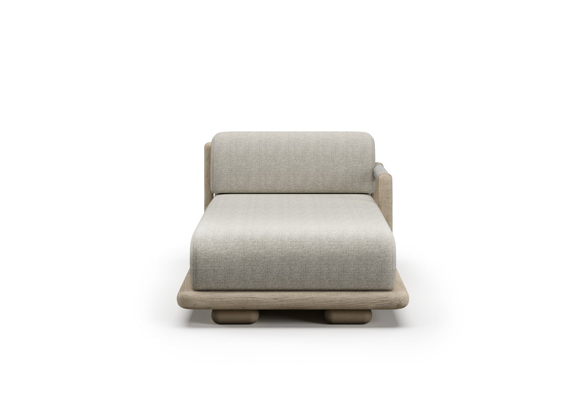 CALEO-ash RIGHT SUN LOUNGER MODULE