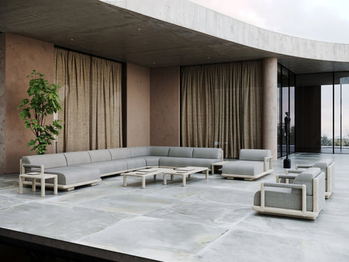 CALEO-ash LEFT SUN LOUNGER MODULE