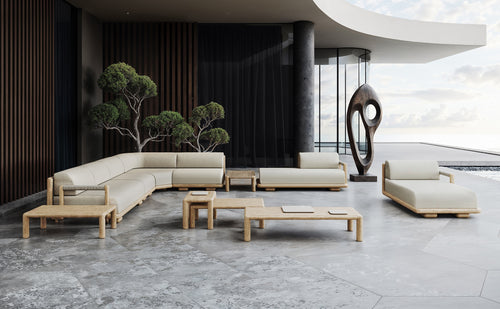 CALEO-natural RIGHT DAYBED MODULE