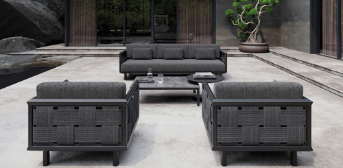 Éclat-nightfall 3 Seater Sofa