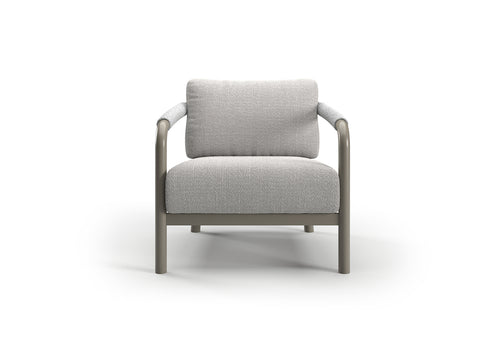LORVAIN-silver ARMCHAIR