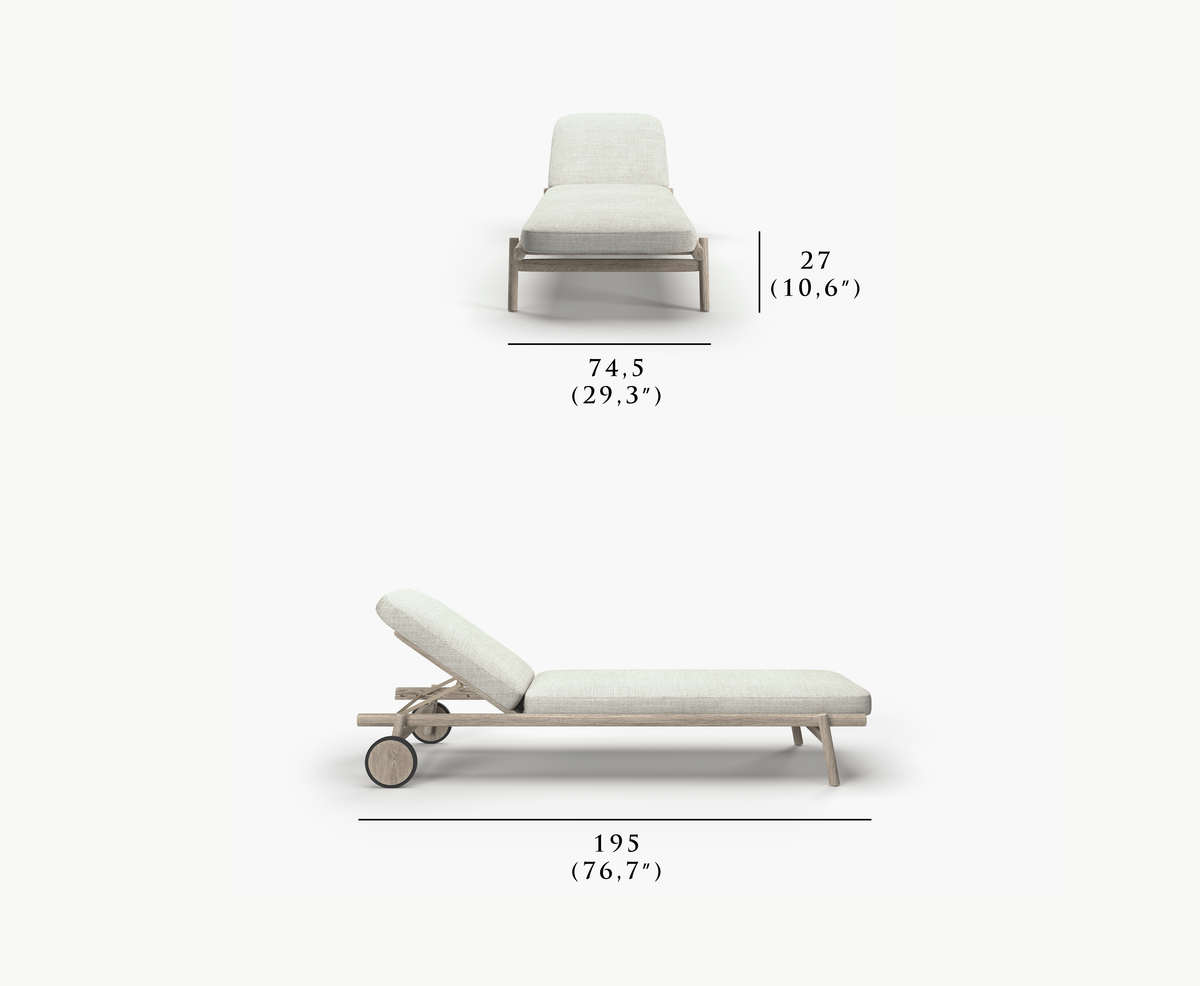 LYORA-lume SUN LOUNGER