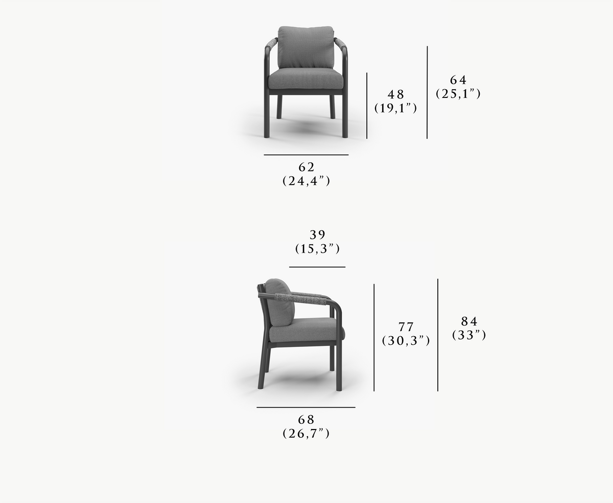 LORVAIN-nightfall DINING CHAIR