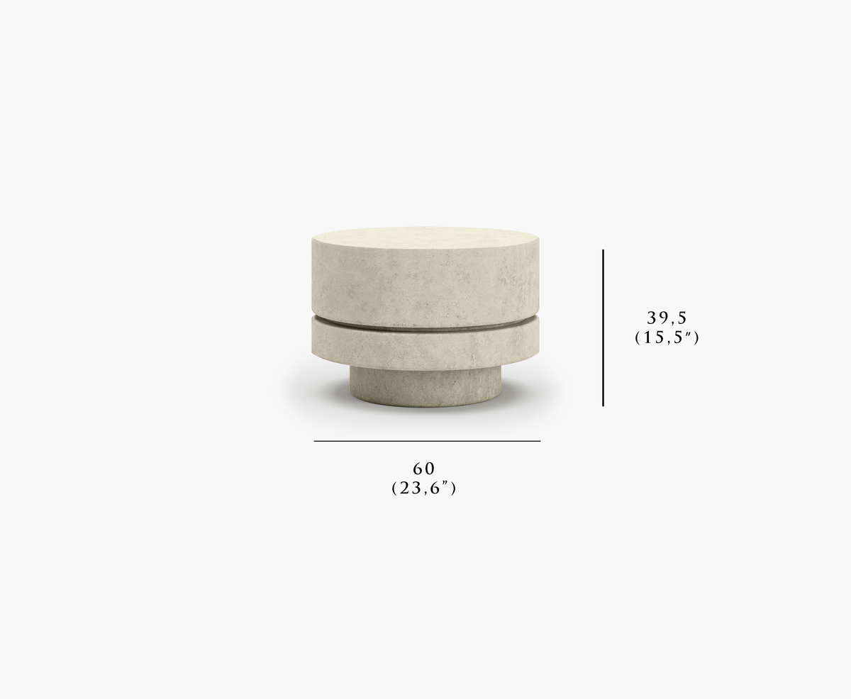 MIURA-bisque M SIZE COFFEE TABLE