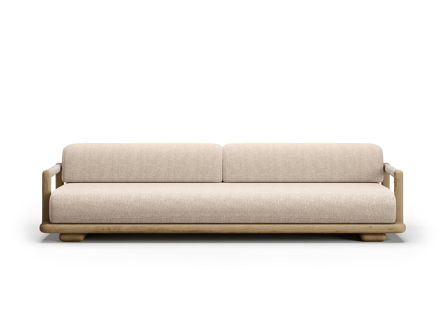 CALEO-natural 3 SEATER SOFA