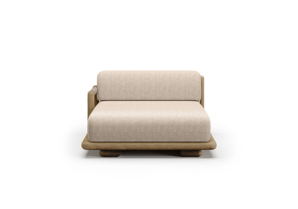 Caleo-natural Left Daybed