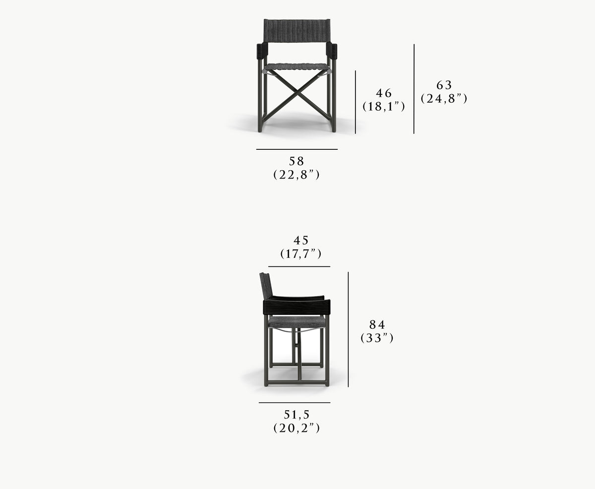 SESTRI-nightfall DIRECTOR CHAIR