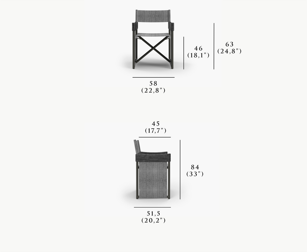 SESTRI-terra DIRECTOR CHAIR LONG VERSION