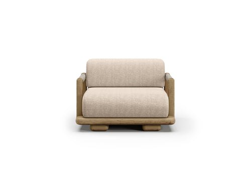 Caleo-natural 3-Seater Lounge Set