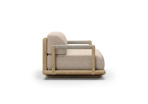 Caleo-natural 3-Seater Lounge Set