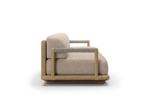 Caleo-natural 2-Seater Lounge Set