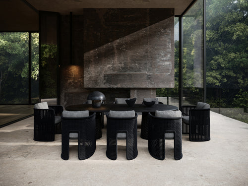 Miura-nightfall Dining Set For 8