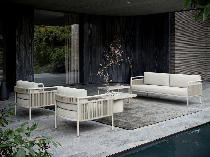 Link-bisque 3 Seater Lounge Set