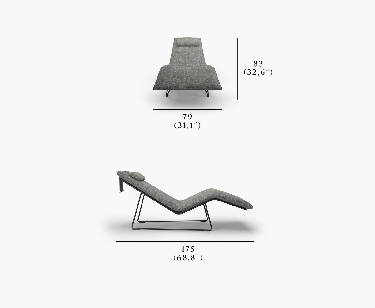 Véu-NIGHTFALL CHAISE LOUNGE