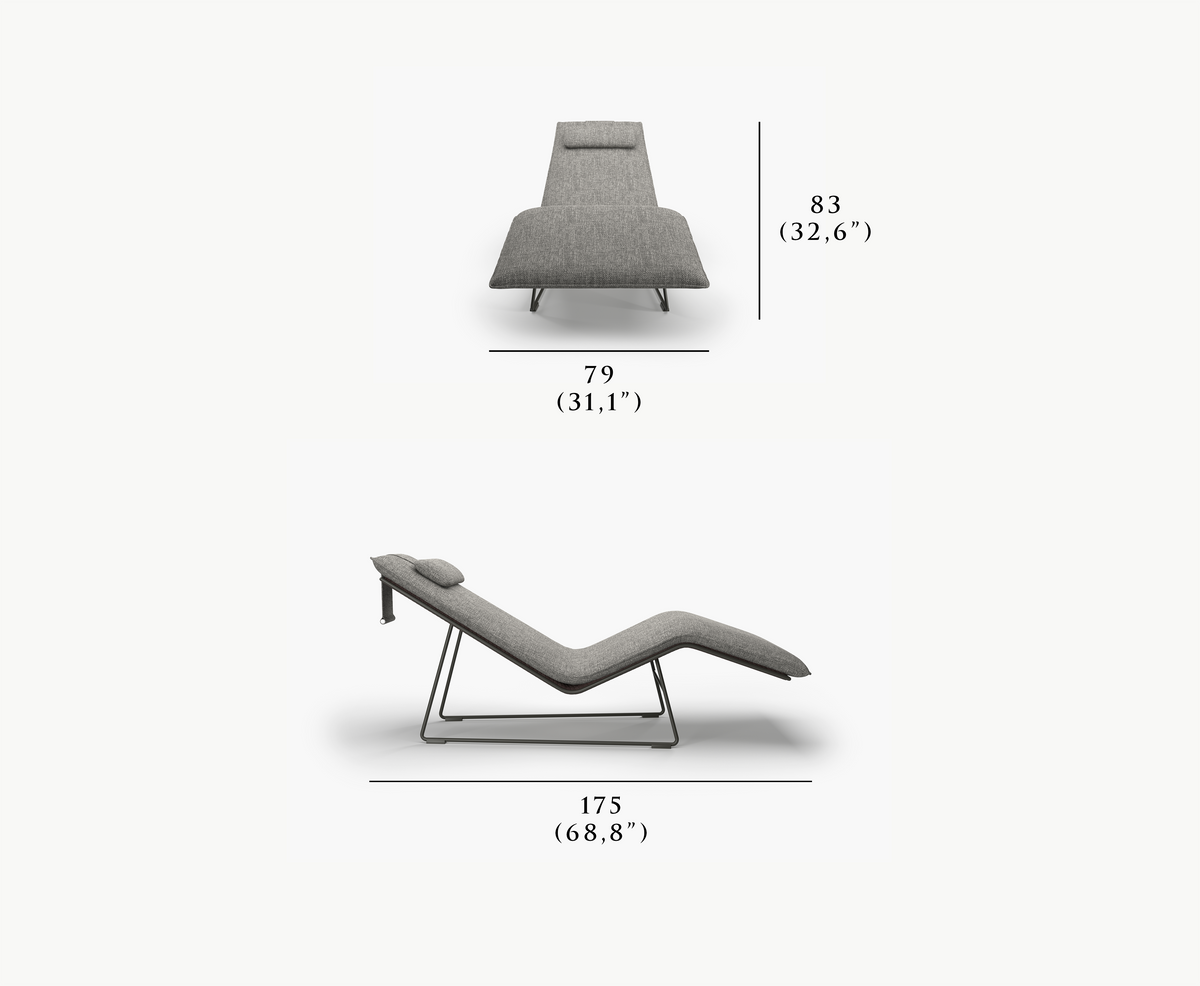 VÉU-terra CHAISE LOUNGE