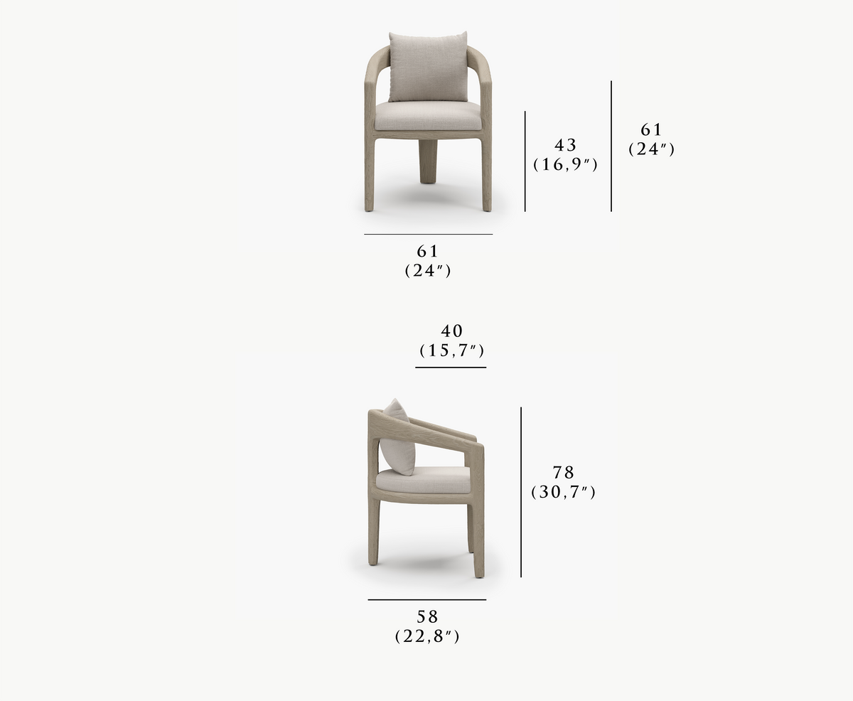 Whale-Ash DINING CHAIR