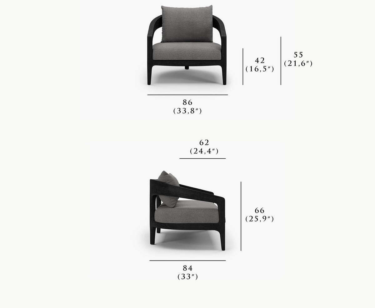 WHALE-noche ARMCHAIR